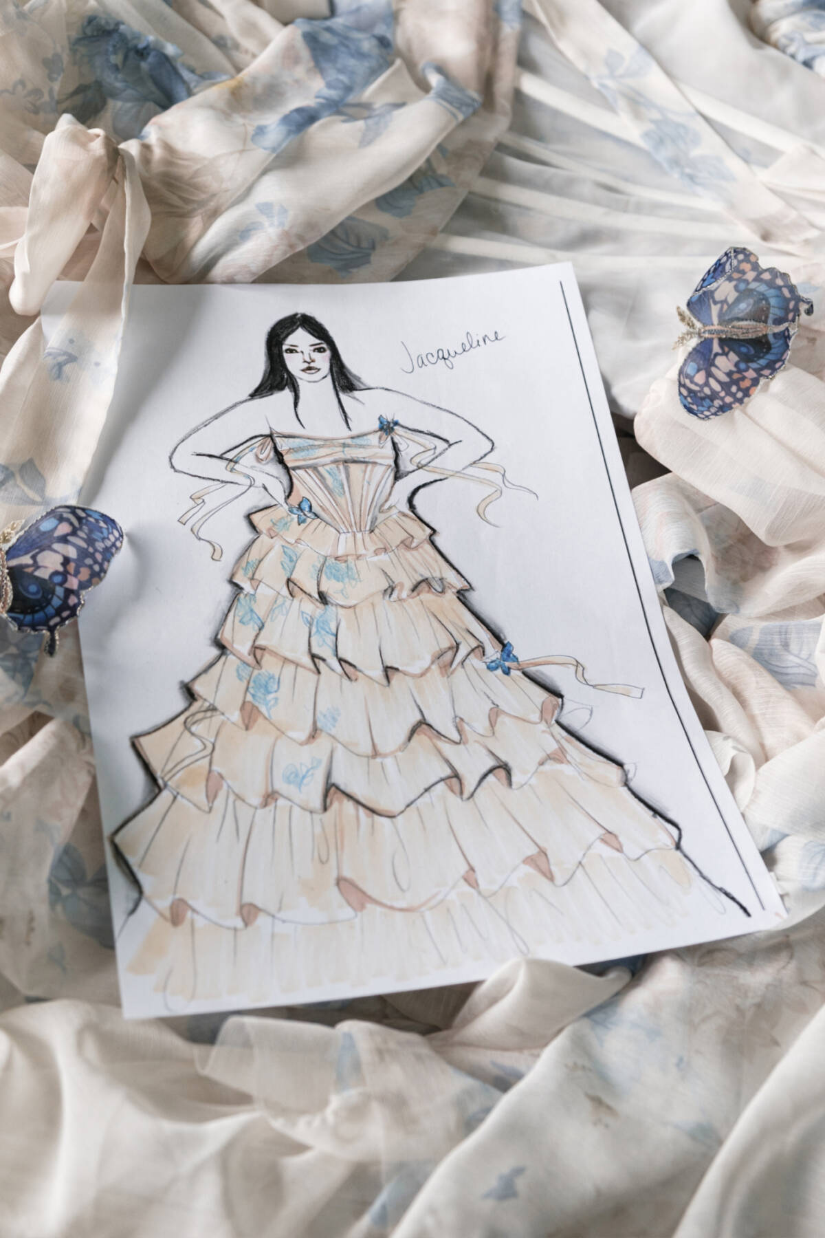 white christmas dresses Buy Blue Handprinted Shift Dress | Dresses main image 1