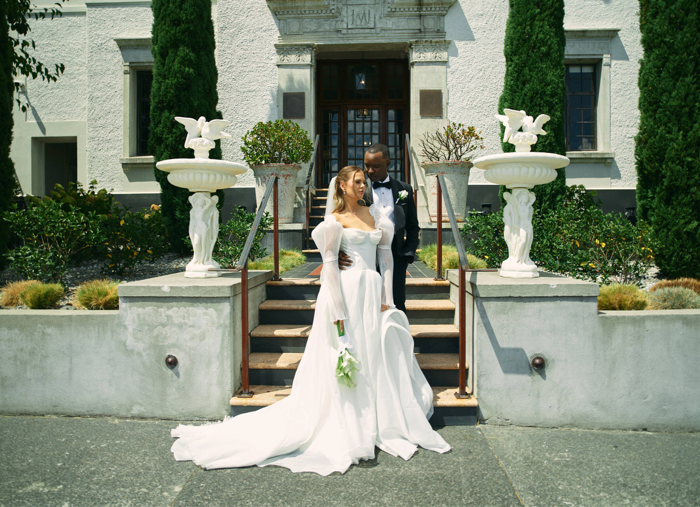 Amy + Martin | SAINT Bridal Couture