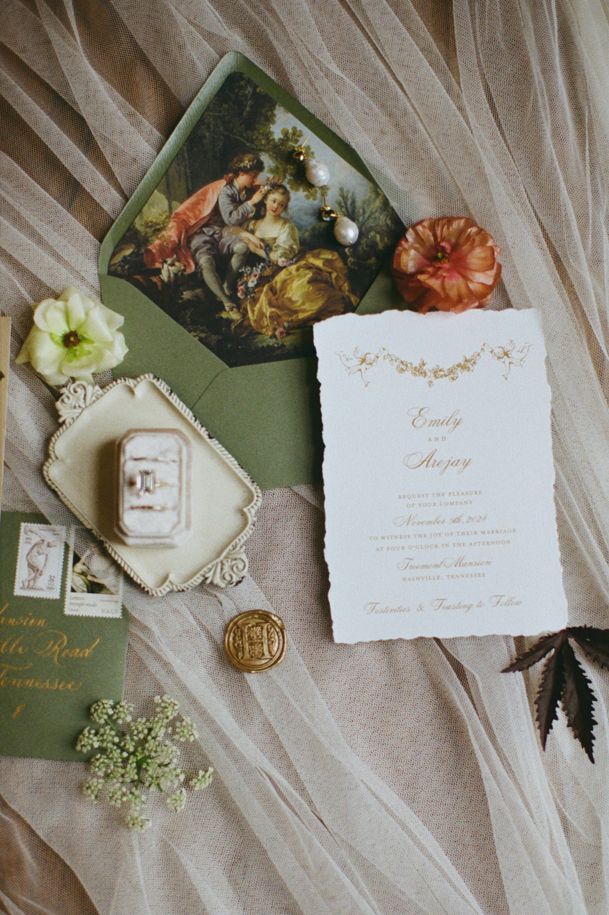 Emily + Arejay | SAINT Bridal Couture