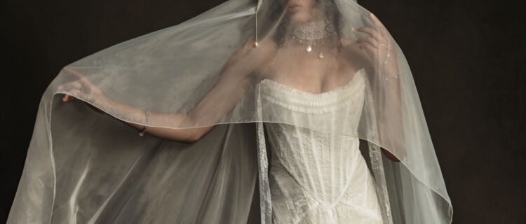 SAINT Bridal Couture | Calais Teardrop Veil - 1.5 meter