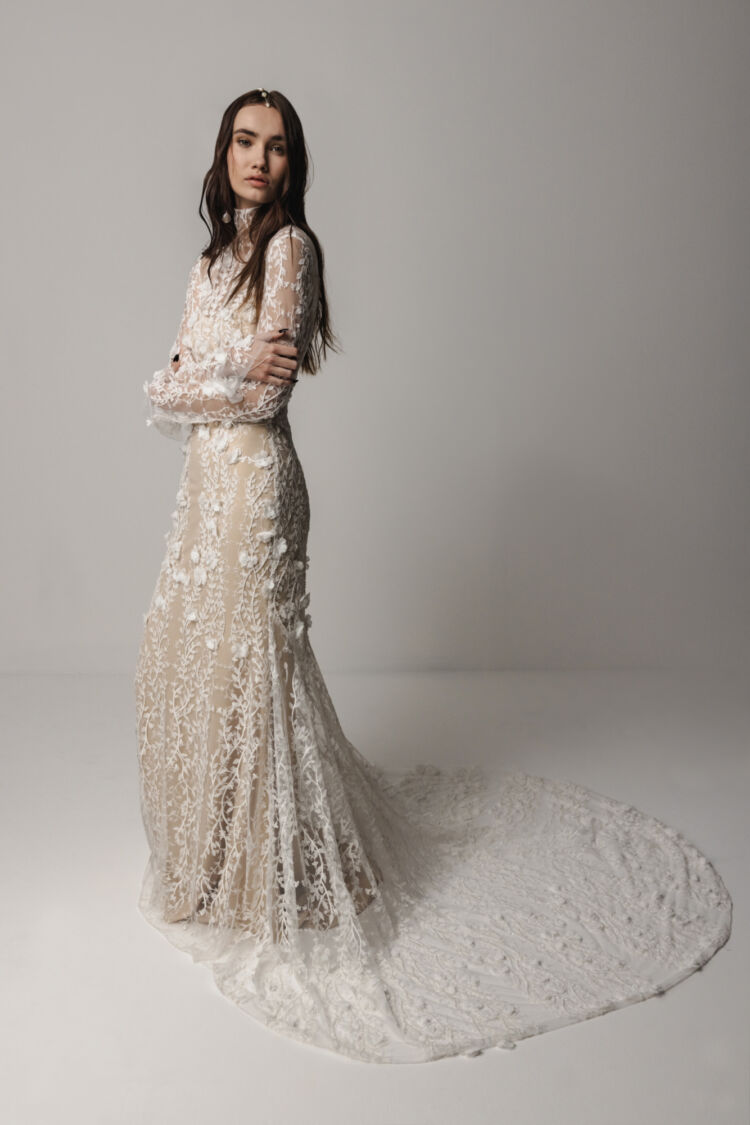 SAINT Bridal Couture | Louise | Clay