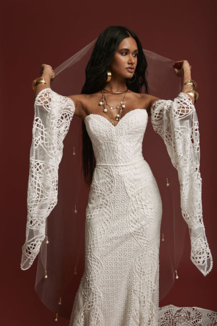 Mavin Gown with Luna Sleeves