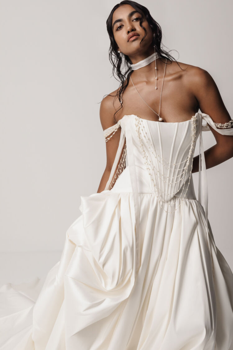 SAINT Bridal Couture Marceau Armbands