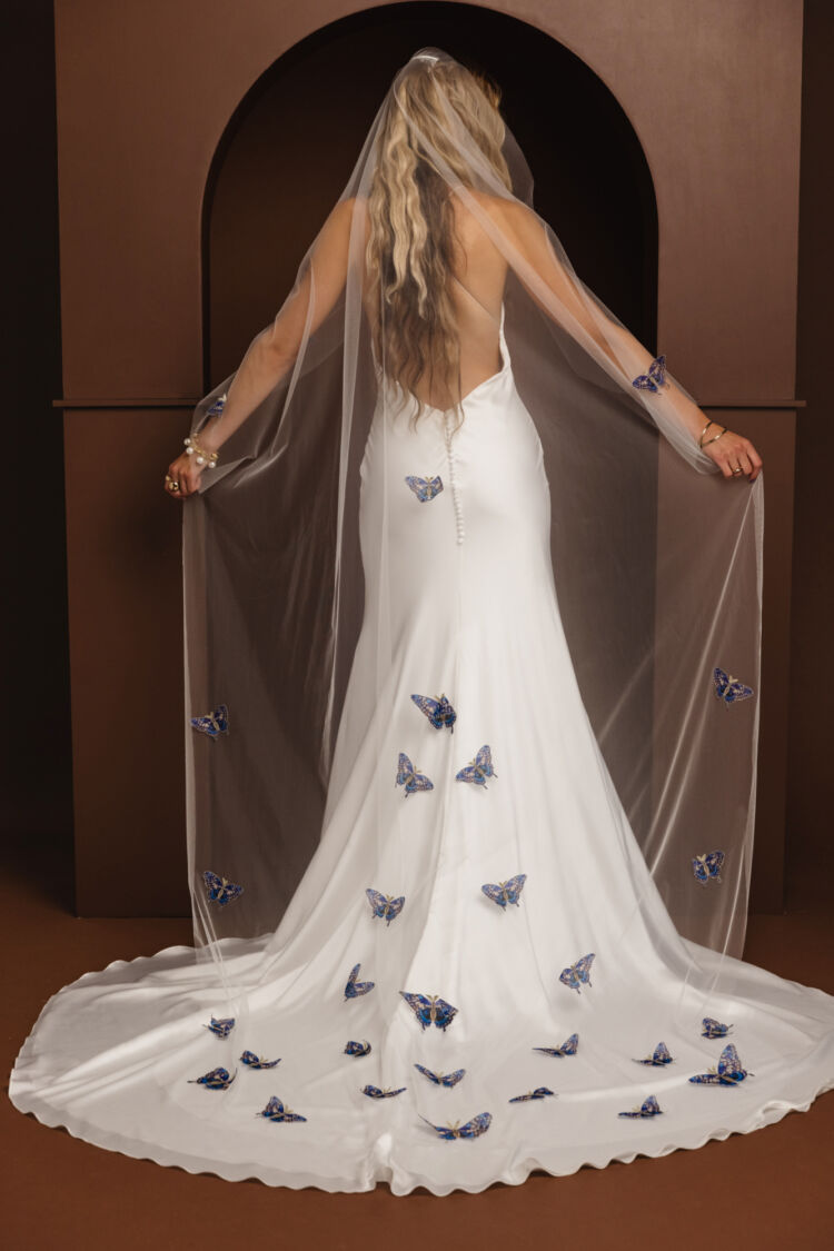 Papillon Veil • Azure Blue