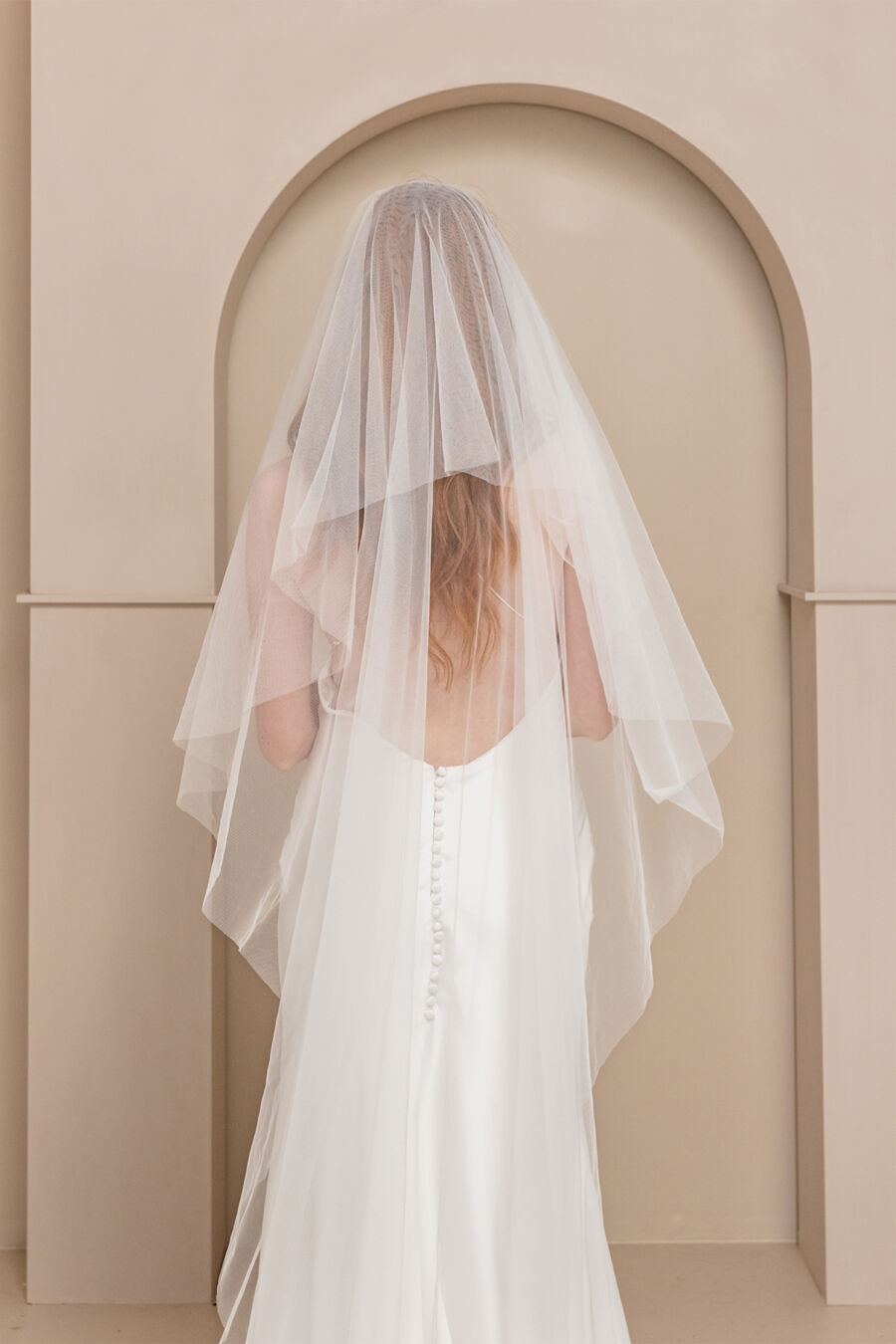 Tiered Veil • Off-White